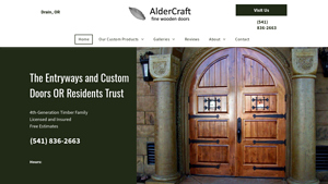 Custom Doors Portland, OR | Eugene, OR | Aldercraft - custom door manufacturer