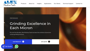 Alex Machine Tools - surface grinding machine factory