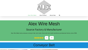 Alex Wire Mesh - Conveyor Belt & Wire Mesh Factory - welded mesh factory