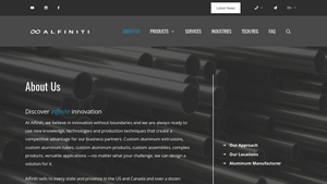 Innovative Aluminum Manufacturer & Supplier - Alfiniti, Inc. — The ... - aluminum manufacturer