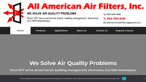 All American Air Filters, Inc. - We Solve Air Quality Problems since ... - usa oem pleated air filters manufacturer