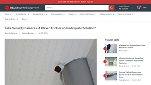 Fake Security Cameras: A Clever Trick or an Inadequate Solution? - dummy camera company