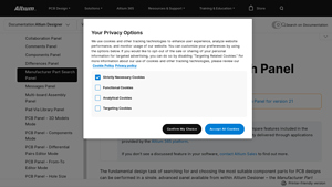 Manufacturer Part Search Panel | Altium Designer 19.0 Technical ... - manufacturer part number lookup