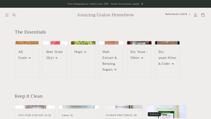 Amazing Grains Homebrew: Brewing Supplies - home brew supplies wholesale