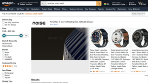 Ambrane Smart Watch - Amazon.in - ambrane smart watch company