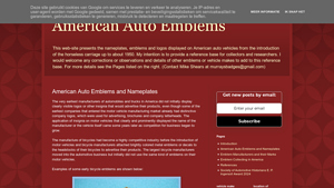 American Auto Emblems and Nameplates - vehicle manufacturer emblems