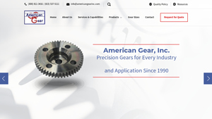 American Gear, Inc. - Precision Gears for Every Industry & Application - gear manufacturer