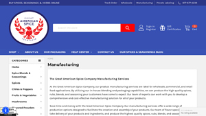 Custom Spices and Seasonings Manufacturers | American Spices - food seasoning manufacturer