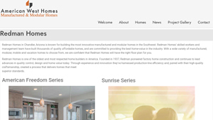 Redman Homes - American West Homes, Inc - redman mobile home manufacturer