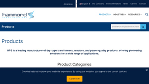 Products - Hammond Power Solutions - transformer manufacturer