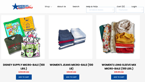 Micro-Bales of Wholesale & Bulk Used Clothing for Resellers - clothes bulk
