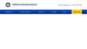 Custom Precision Gears. - American Precision Gear Co - custom gear manufacturer