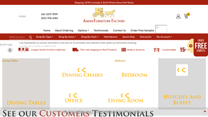 Amish Furniture Factory | Finely Crafted in the USA - furniture factory