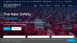 Design, manufacture and distribution of fire extinguishers and ... - Anaf - fire extinguisher manufacturer
