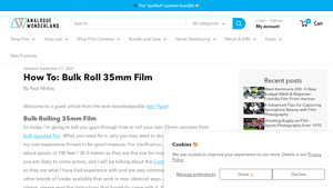How To: Bulk Roll 35mm Film | Analogue Wonderland - film bulk