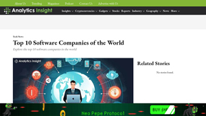 Top 10 Software Companies of the World - Analytics Insight - software manufacturer