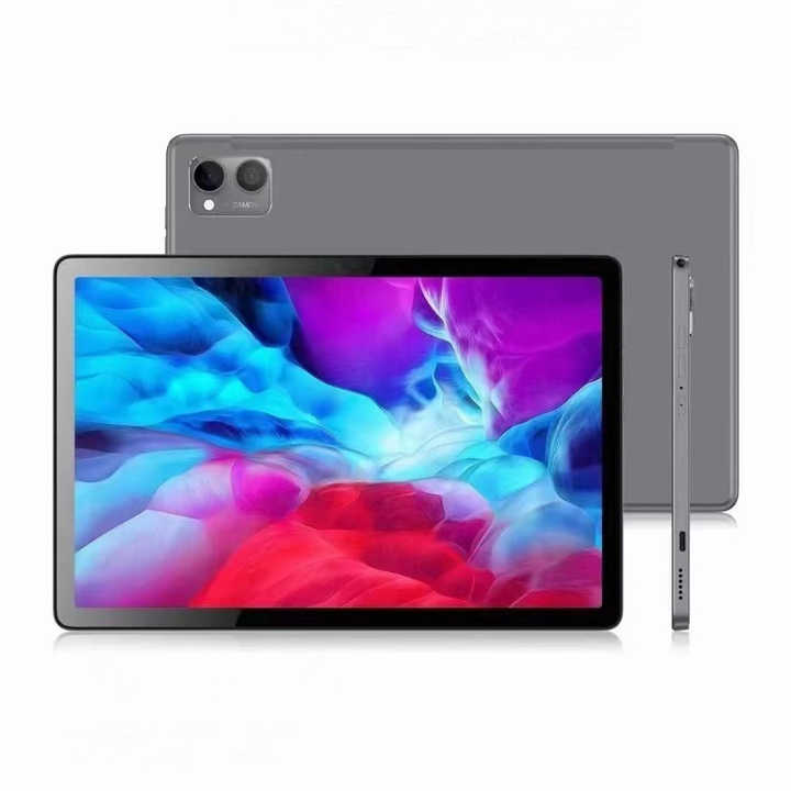 A relevant stock photo of android tablet custom in a typical setting.
