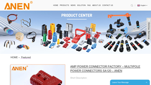 Multipole Power Connectors SA120 – ANEN Manufacture and Factory - electrical connector factory