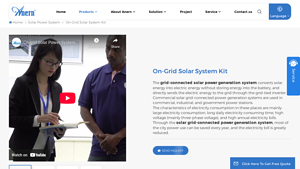 On-Grid Solar System Kit - Anern - on grid solar system factory