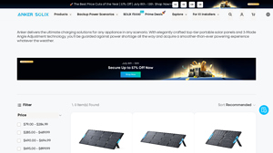 Solar Panels | Portable & Efficient - Anker SOLIX US - foldable solar panel factory