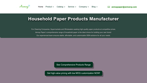 Household Paper Products Manufacturer-Anmay Paper - toilet paper manufacturer