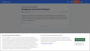 Montgomery ward western field guns? - Answers - montgomery ward manufacturer