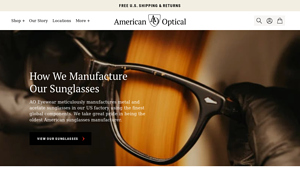 How We Manufacture Our Sunglasses - American Optical - optical frames factory