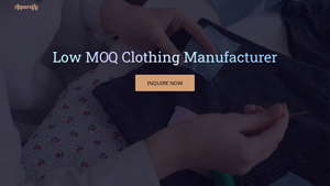 Low MOQ Clothing Manufacturer - Appareify - low moq clothing manufacturer
