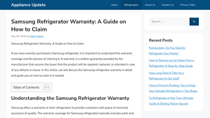 Samsung Refrigerator Warranty: A Guide on How to Claim - samsung manufacturer warranty phone number
