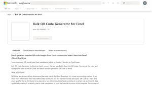 Bulk QR Code Generator for Excel - Microsoft AppSource - qr code generator bulk