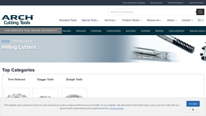 Milling Cutters - ARCH Cutting Tools - milling cutters company