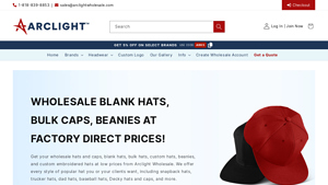 Arclight Wholesale - Home | Hats, Beanies, Apparel, Custom - hat bulk