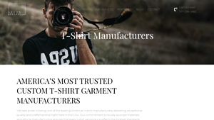 Custom T-Shirt Manufacturers in the USA - Argus Apparel - shirt manufacturer