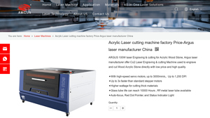 Acrylic Laser cutting machine factory Price-Argus laser manufacturer ... - acrylic laser cutter factory