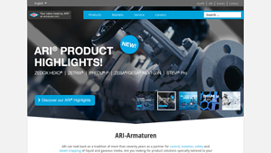 Home - ARI Armaturen GmbH & Co. KG - valve manufacturer