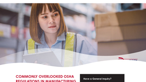 Commonly Overlooked OSHA Regulations in Manufacturing Facilities - does osha regulate employee operation of vehicles built by manufacturer