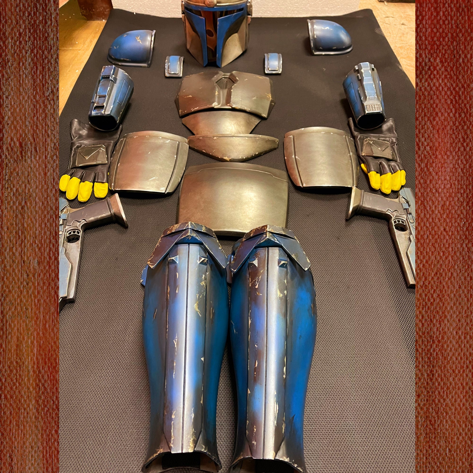 A relevant stock photo of armor custom in a typical setting.