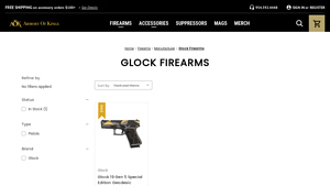 Firearms - Manufacturer - Glock Firearms - Armory of Kings - glock firearms manufacturer