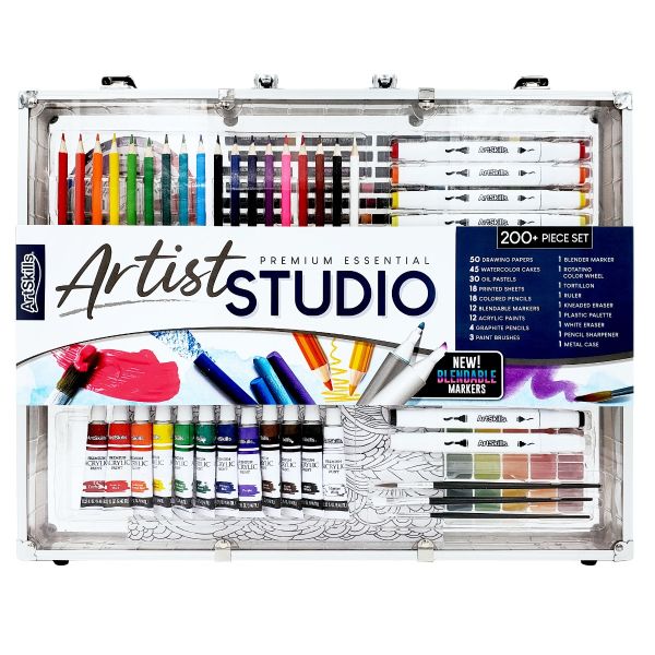 A relevant stock photo of art supplies supplier in a typical setting.