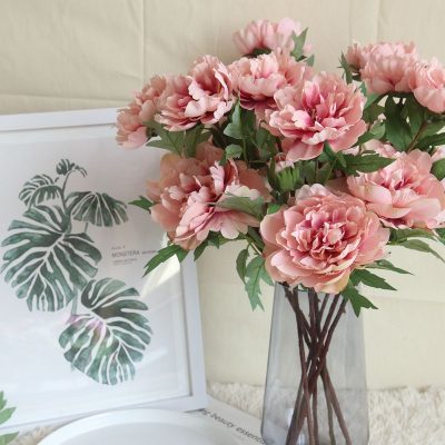 A relevant stock photo of artificial flower manufacturer in a typical setting.