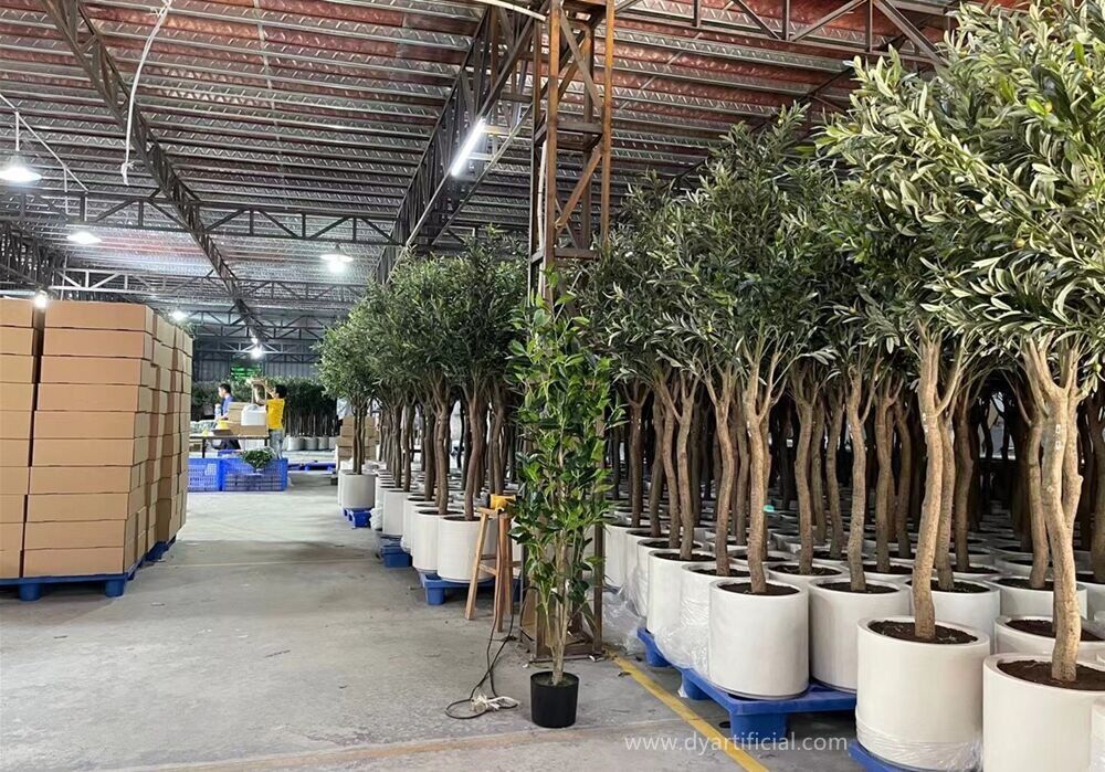 A relevant stock photo of artificial plant manufacturer in a typical setting.