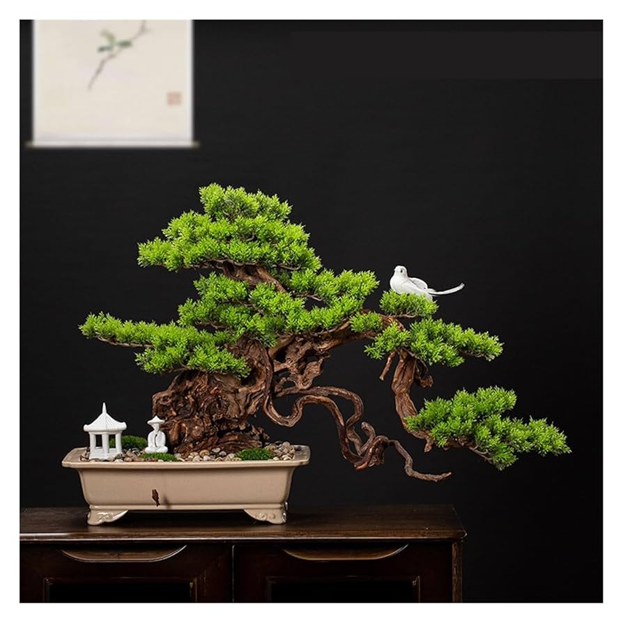 A relevant stock photo of artificial plants china in a typical setting.