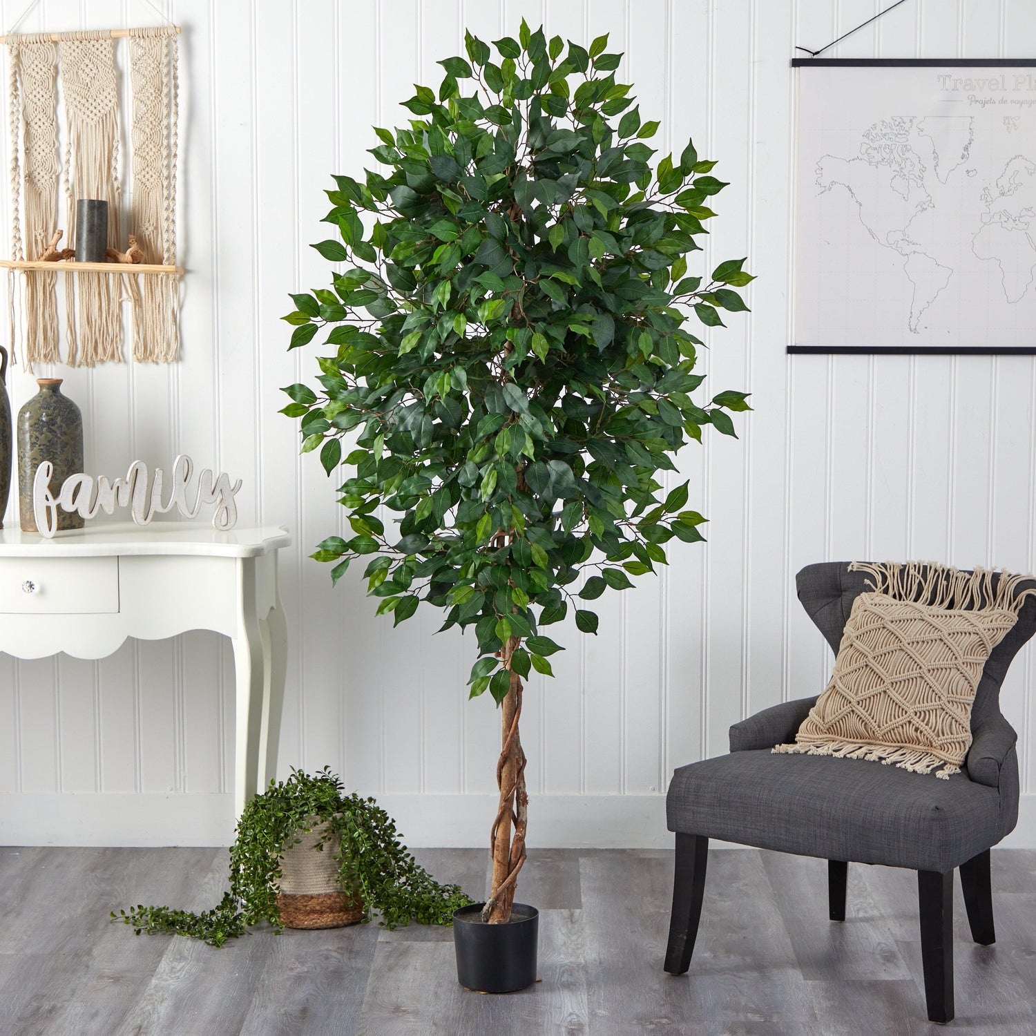 A relevant stock photo of artificial trees supplier in a typical setting.