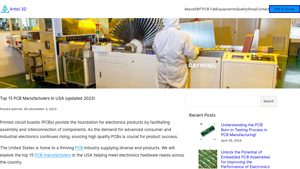 Top 15 PCB Manufacturers In USA (updated 2023) - Artist 3D - pcb manufacturer united states