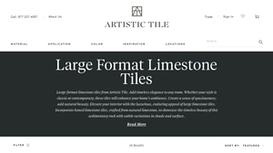 Large Format Limestone Tiles: Durable & Versatile - Artistic Tile - limestone tiles factory