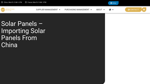 Purchase solar panels from China - Asiaction sourcing service - buy solar panels direct from manufacturer