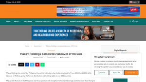 Macay Holdings completes takeover of RC Cola - rc cola manufacturer