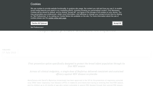 Beyfortus approved in the US for the prevention of RSV lower ... - beyfortus manufacturer