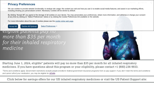 Respiratory Inhaler Affordability - AstraZeneca US - breztri manufacturer