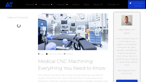 Medical CNC Machining: Everything You Need to Know - cnc machined parts for medical equipment manufacturer